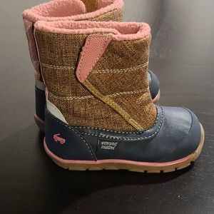 See Kai Run girls waterproof snow boot